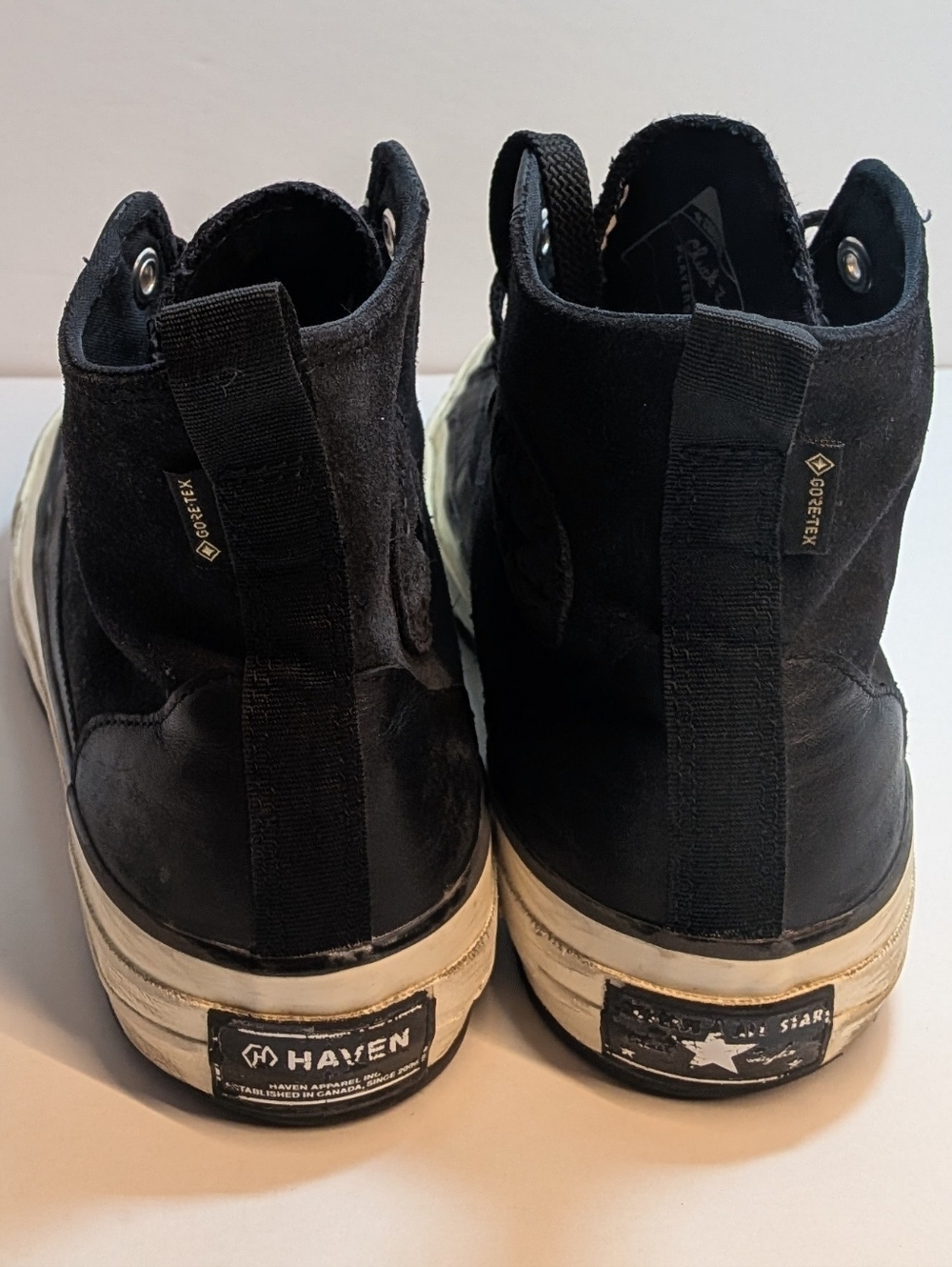 Haven x Converse Chuck 70 High Black Egret Size 8 Approx Leather High Top - Picture 6 of 9